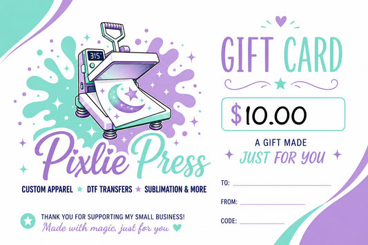 Pixlie Press Gift Card