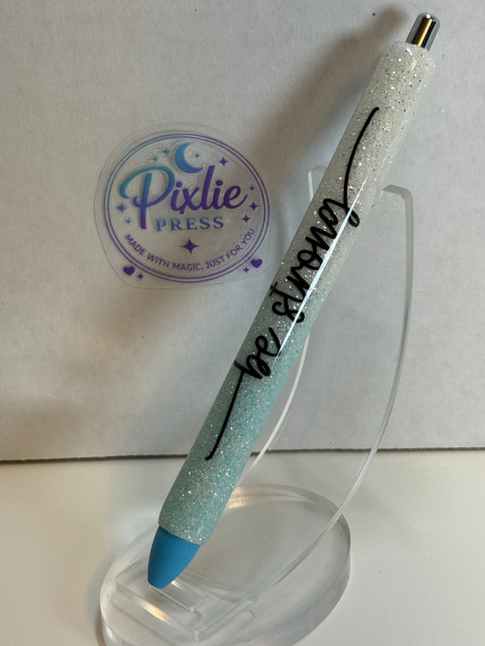 "Be" Pens