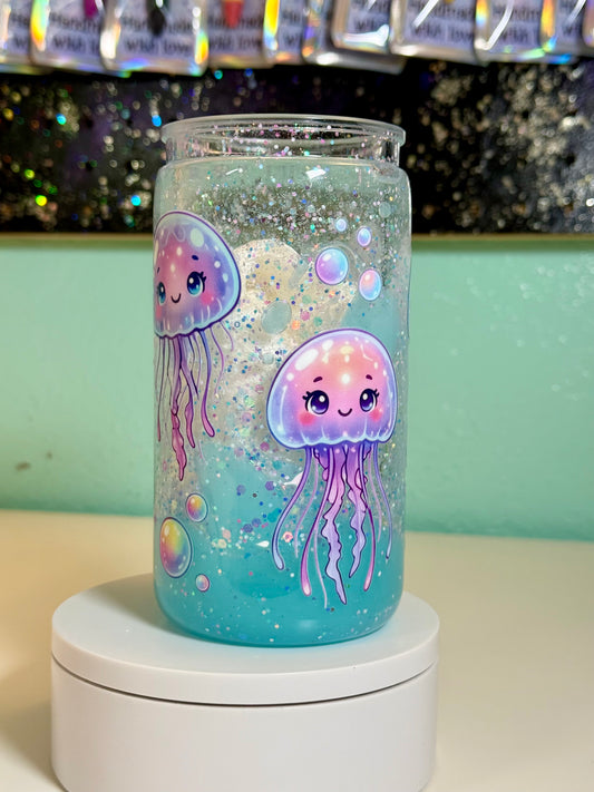 Jellyfish 16oz Lava Snowglobe