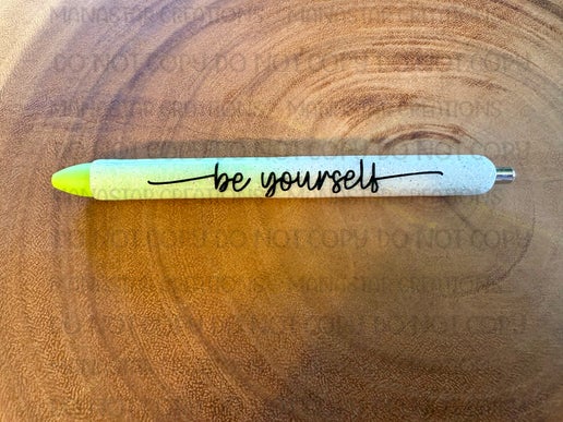 "Be" Pens