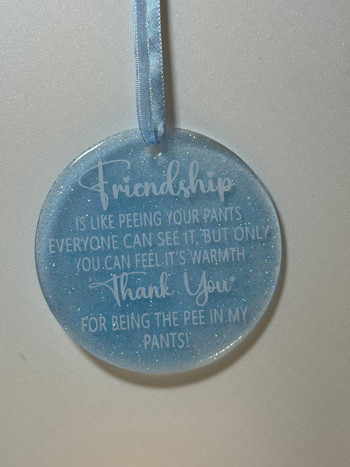 Acrylic Friendship Ornament