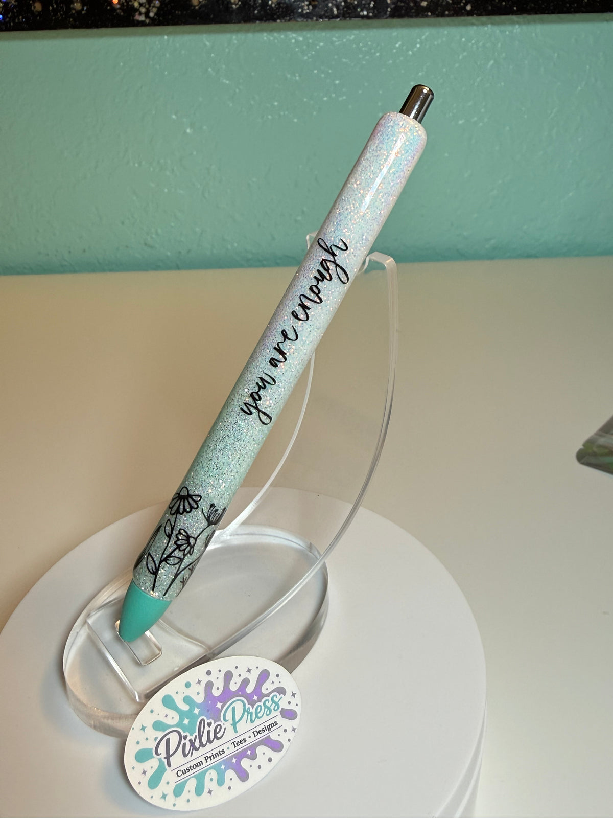 Inspirational Glitter Pen