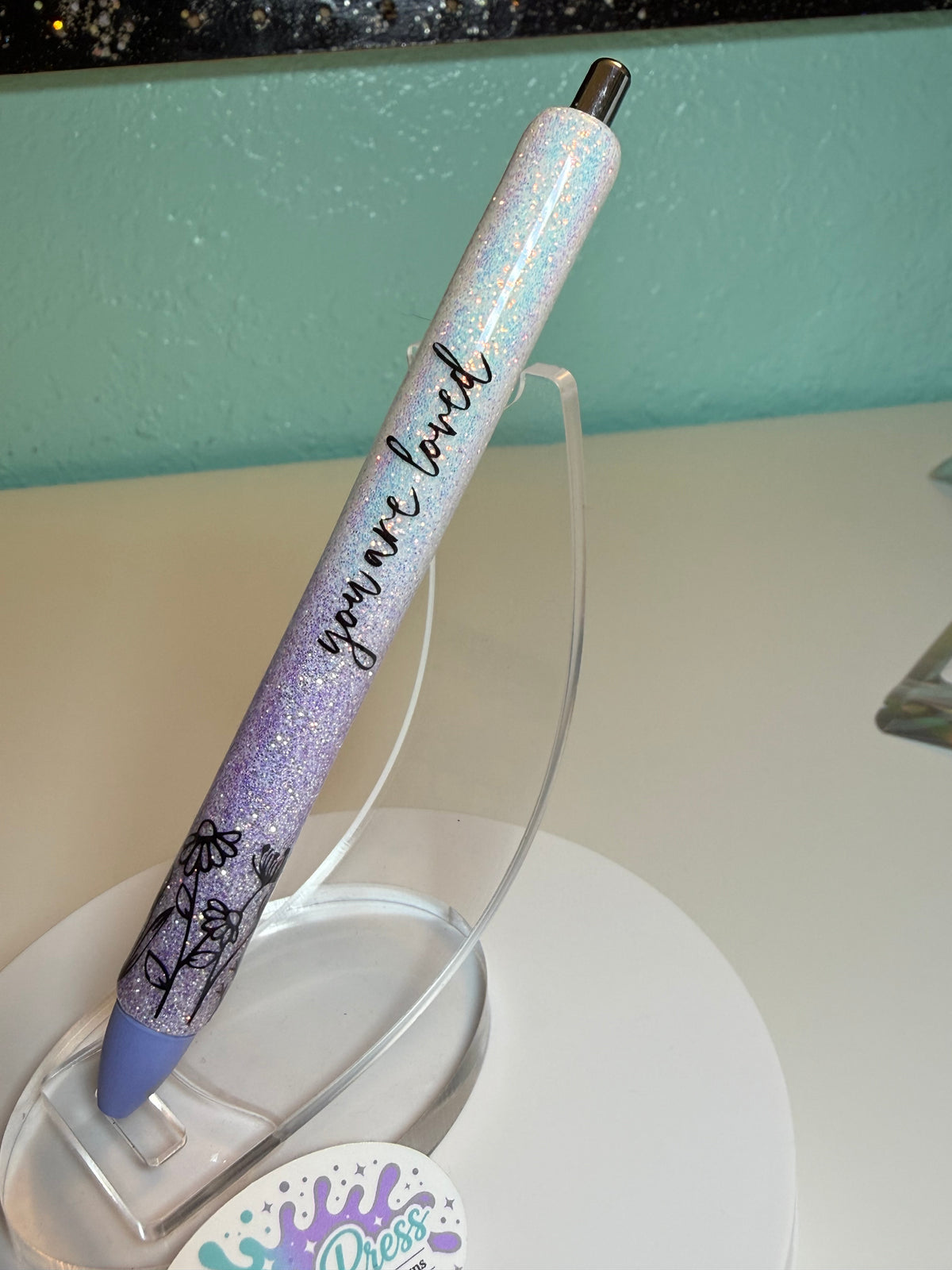 Inspirational Glitter Pen