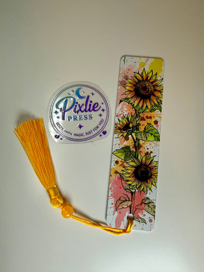 Metal Sublimation Bookmarks with Tassels – 1.2 × 4.7 In