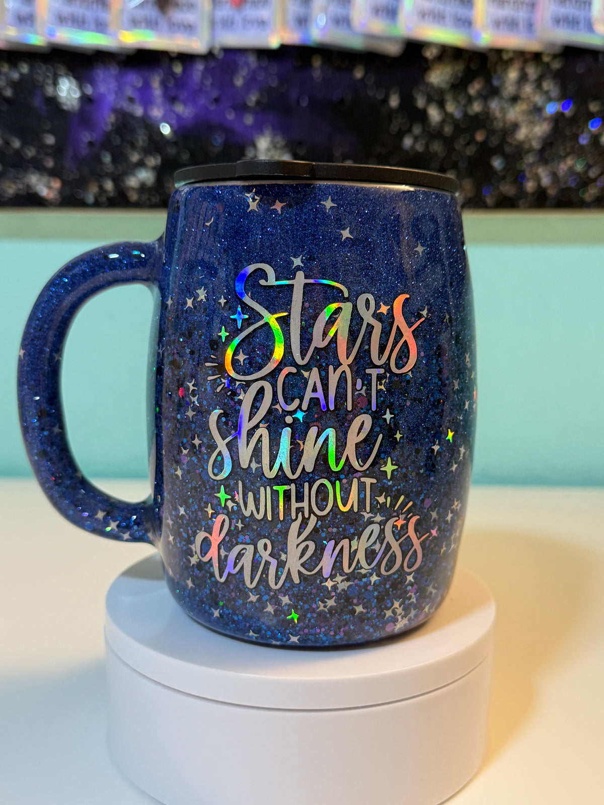 Stars Can’t Shine Without Darkness: 14oz Epoxy Mug