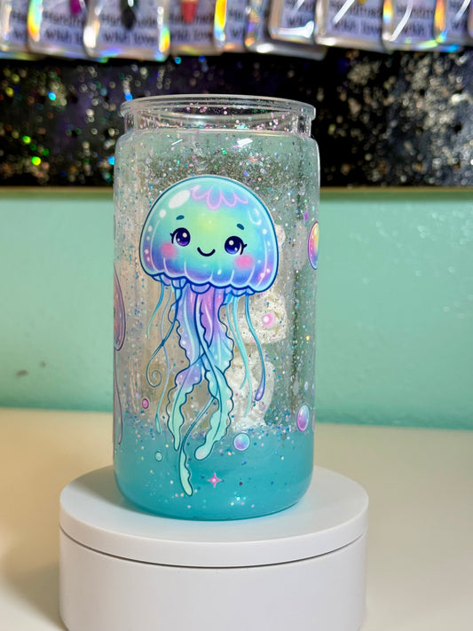 Jellyfish 16oz Lava Snowglobe