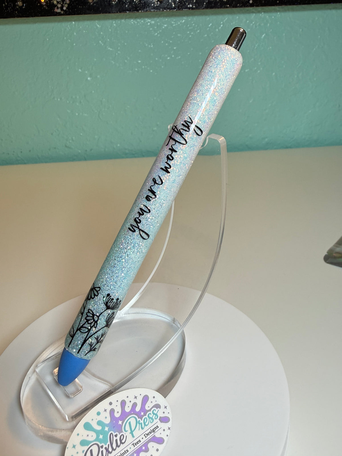 Inspirational Glitter Pen