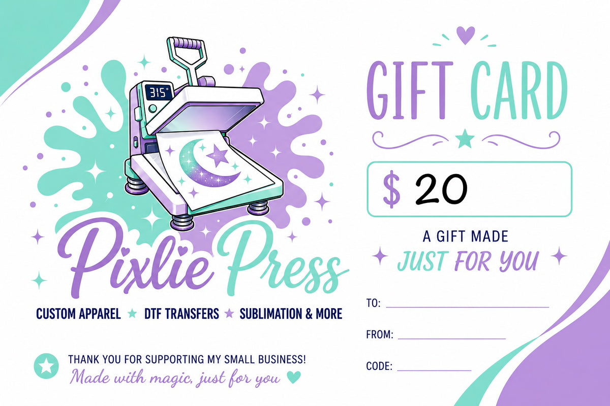 Pixlie Press Gift Card