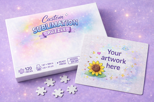 Custom Photo Puzzle – 120 Piece Sublimation Puzzle