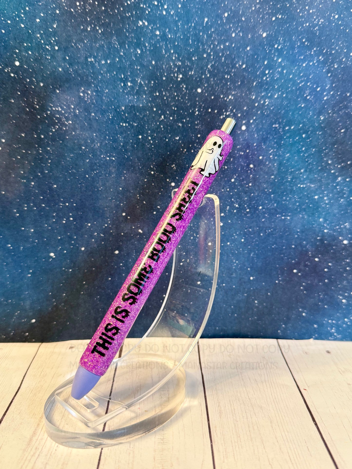 Boosheet Ghost Personality Pen - Colorful Writing Pen with Character