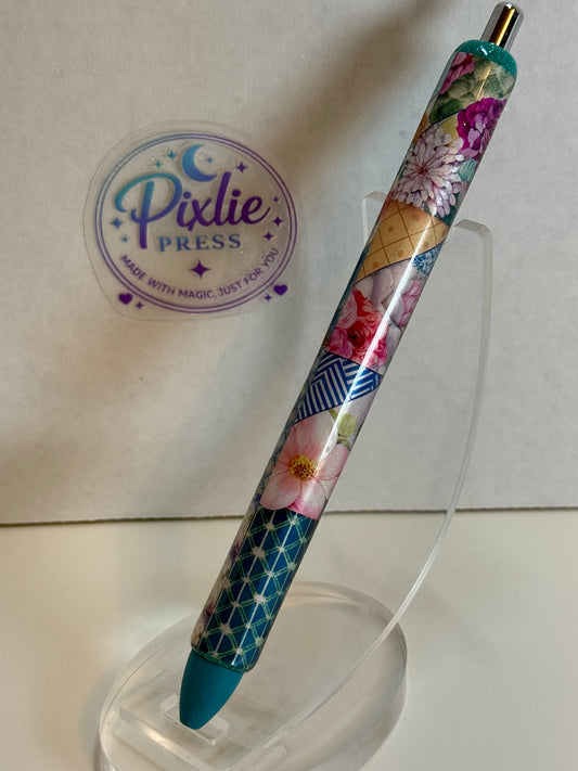 Quilt themed Pens
