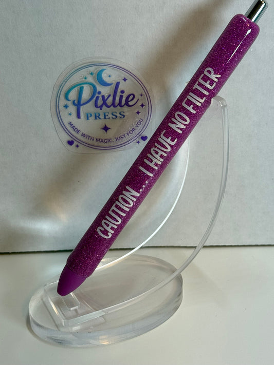 Sayings & Sentiment Epoxy Pens