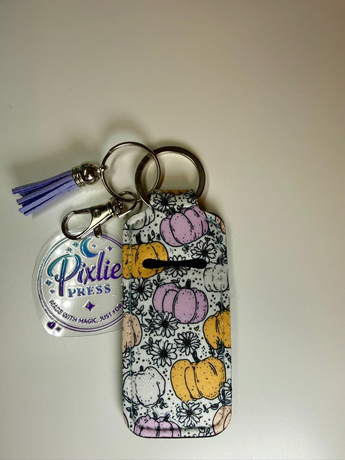 Neoprene Universal Lipbalm Holder- Checkers