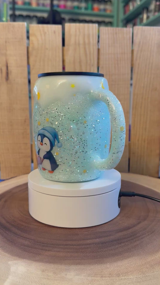Goodnight Penguin: 14oz Epoxy Mug