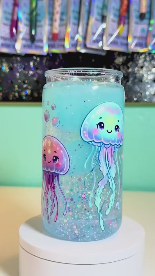 Jellyfish 16oz Lava Snowglobe